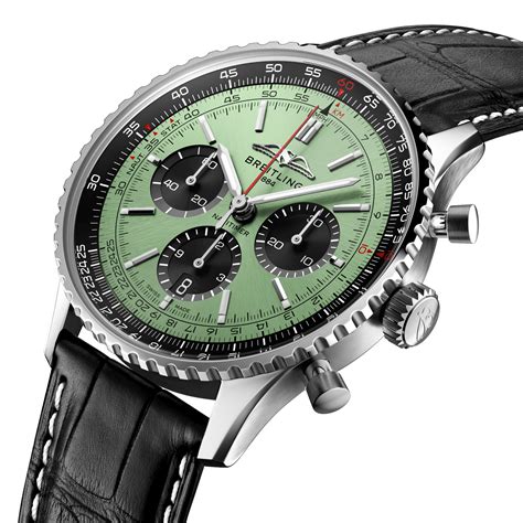 breitling navitimer green